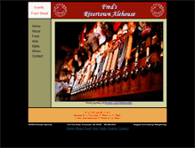 Tablet Screenshot of fredsrivertownalehouse.com